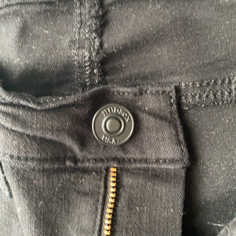 Hudson Black Skinny Jeans, waist 25, EXCELLENT condition - Picture 5 of 8